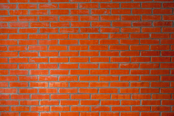 Modern red brick wall background