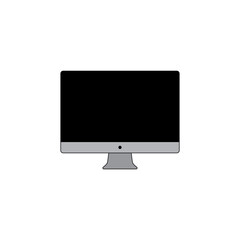 Monitor icon. Computer symbol modern simple vector icon for website design, mobile app, ui. Vector Illustration
