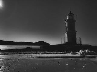 lighthouse on the coast