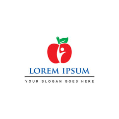 HEALTHY FOOD LOGO , ORGANIC FOOD LOGO
