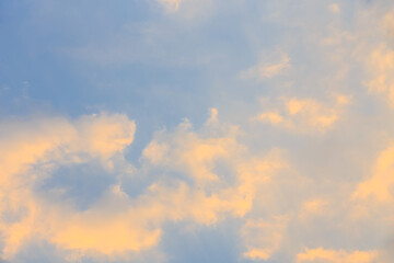 clouds in the sky