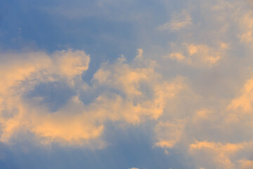 clouds in the sky