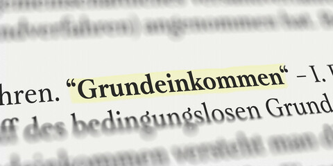 Bedingungsloses Grundeinkommen