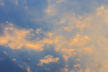 clouds in the sky