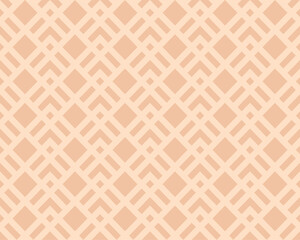 Seamless repeating pattern of squares and triangles