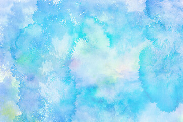 涼しげな水彩背景