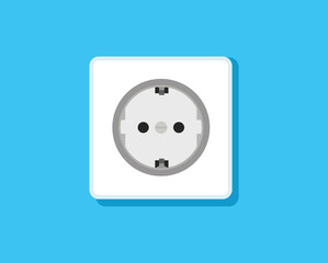 Power outlet icon vector design