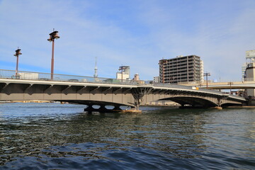 隅田川に架かる両国橋