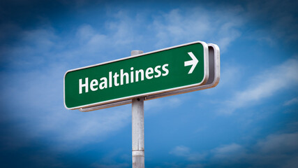 Street Sign to Healthiness