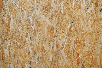 yellow Bagasse plywood for texture background with copy text space