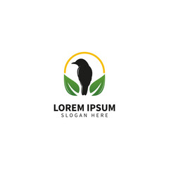 Bird Logo Template, Animal logo design vector