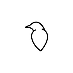 Bird Logo Template, Animal logo design vector