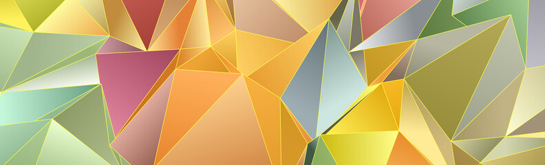 Abstract Low-Poly background. triangulated texture. Design 3d. Polygonal geometrical pattern. Triangular modern style