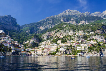 Fototapeta na wymiar amalfi coast italy