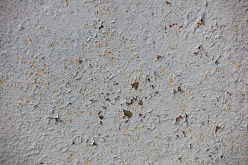 Chipped gray metal surface
