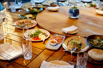 beautiful gourmet restaurant