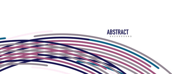 Аbstract moving colorful lines vector backgrounds for cover, placard, poster, banner or flyer