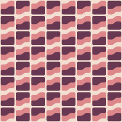 Simple abstract seamless pattern. Colorful accent for any surface.