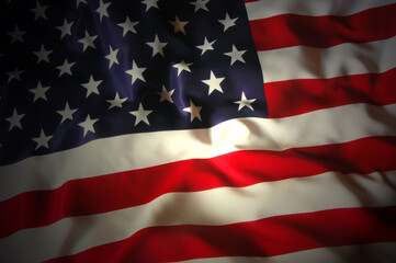 Obraz premium Flag USA as a patriotic background