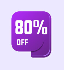 Sales Vector badges for Labels, , Stickers, Banners, Tags, Web Stickers, New offer. Discount origami sign
