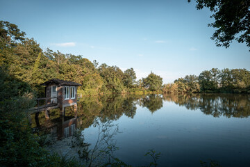 Obraz premium vista sul lago