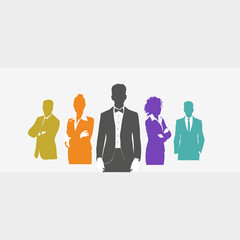 business people icons