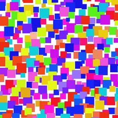 pattern with colorful squares
