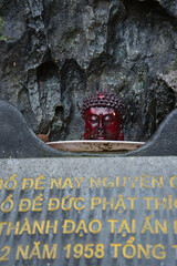 Buddha head somewhere in Hanoi, Vietnam.