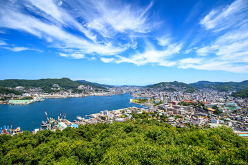 Fototapeta na wymiar 長崎港の風景