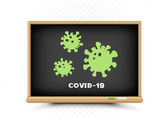 coronavirus covid-19 education blackboard