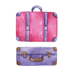 Suitcases for travel