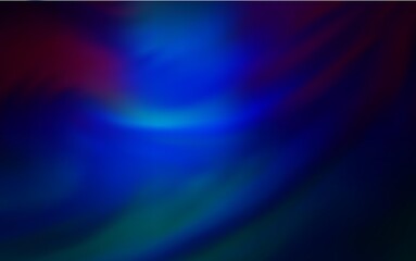 Fototapeta premium Dark BLUE vector colorful blur background. Modern abstract illustration with gradient. New style for your business design.