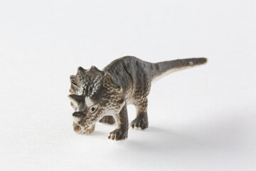 A toy triceratops © Shingo