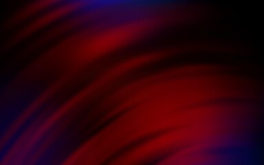 Dark Blue, Red vector texture with wry lines. Glitter abstract illustration with wry lines. A new texture for your  ad, booklets, leaflets.