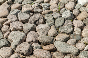 abstract background with large stones.