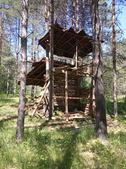 old wooden house