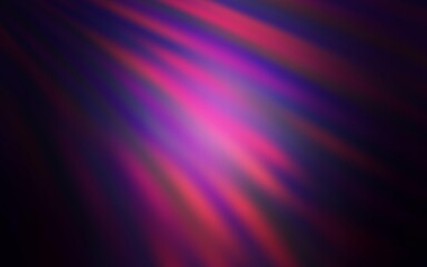 Dark Purple vector texture with colored lines. Lines on blurred abstract background with gradient. Smart design for your business advert.