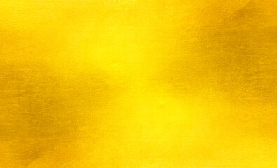 Naklejka premium Shiny yellow leaf gold foil texture