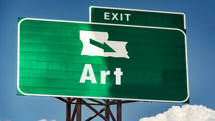 Street Sign to Art