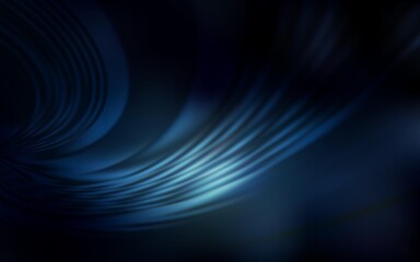 Light BLUE vector background with wry lines. A shining illustration, which consists of curved lines. Pattern for your business design.