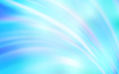 Light BLUE vector blurred pattern. Glitter abstract illustration with gradient design. New style design for your brand book.