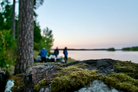 Camping at a lake in Sweden (Vammerviken)