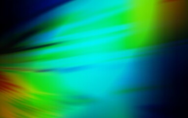 Dark Blue, Yellow vector glossy abstract background. Creative illustration in halftone style with gradient. New way of your design.