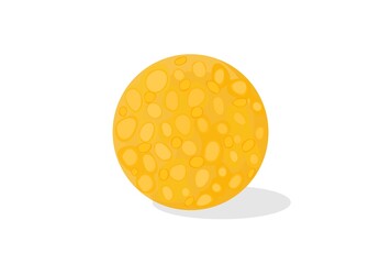 Boondi laddu Indian Sweets or Mithai Food Vector