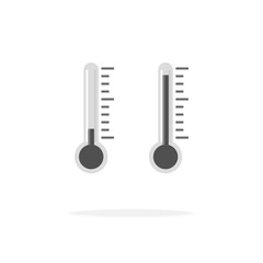 Temperature Thermometer Icon Vector Illustration Sign Symbol
