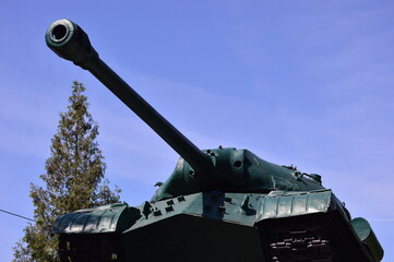 old soviet tank