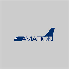 vector illustration of aviation logo