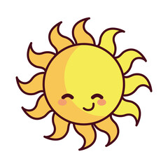 sun happy on vacation summer