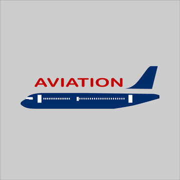 vector illustration of aviation logo