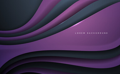 Abstract color layer shapes background